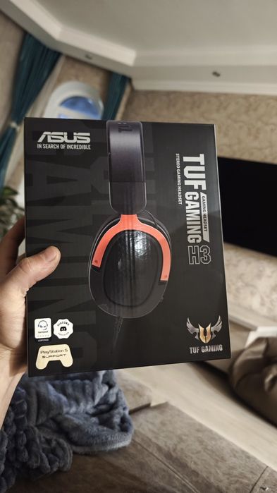 Asus tuf gaming H3 новые наушники