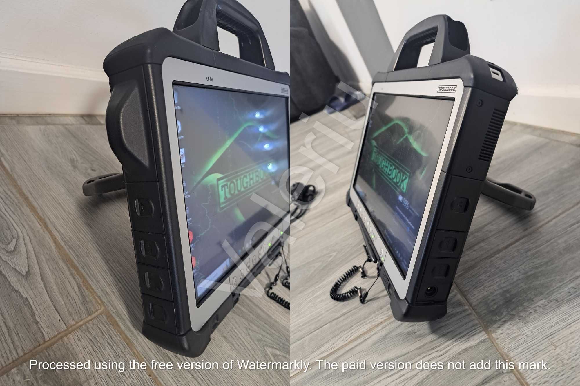 Panasonic Toughbook CF D1 MK3  pentru diagnoză auto, gata configurat