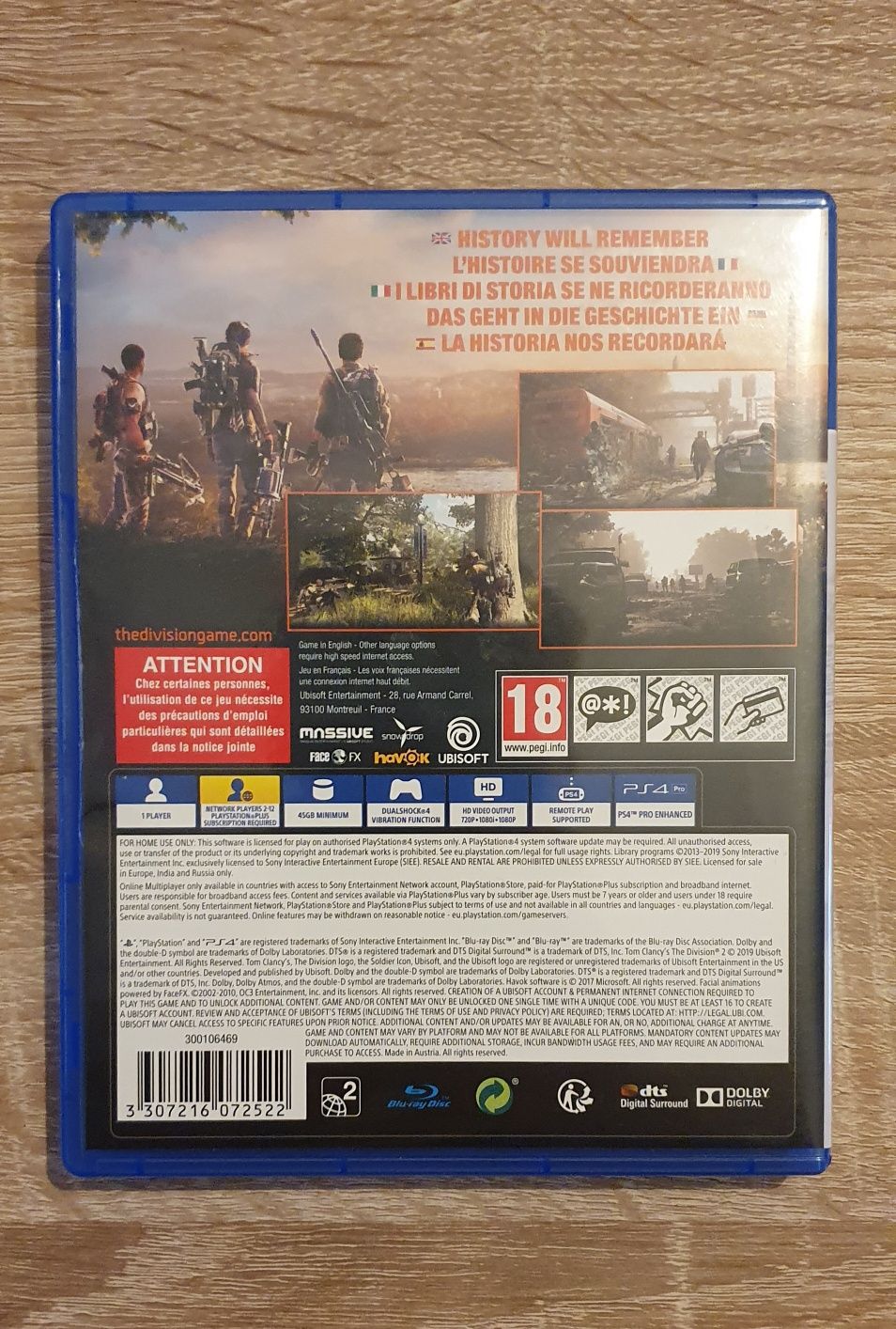 Vând joc PlayStation The Division 2