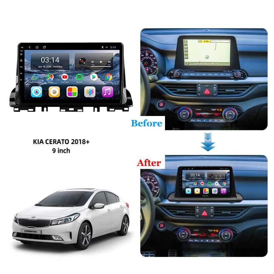 KIA CERATO/ FORTE/ K3 2018 -2020 10" Андроид Навигация , 9649