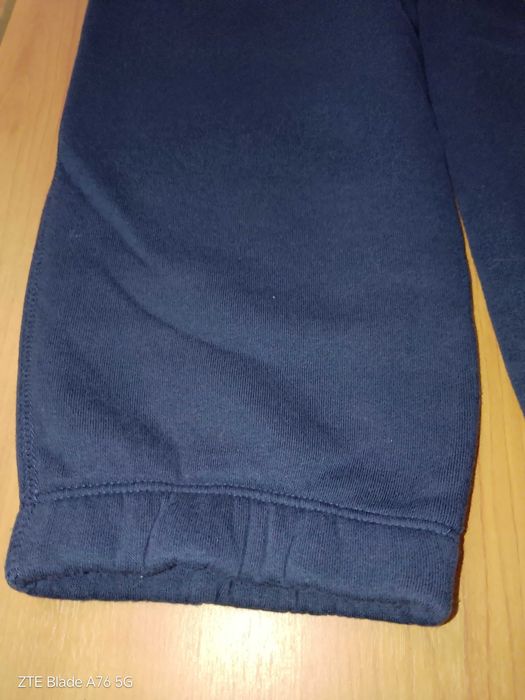 Долнища 2 бр. Зимни, тъмно сини 122/128