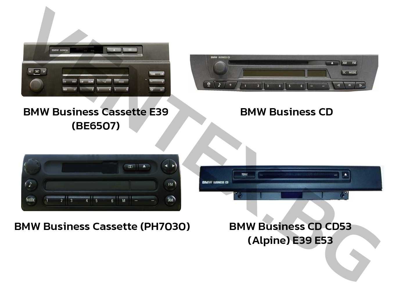 CD чейнджър Bluetooth за BMW от 2000 до 2008 блутут адаптер БМВ WEFA
