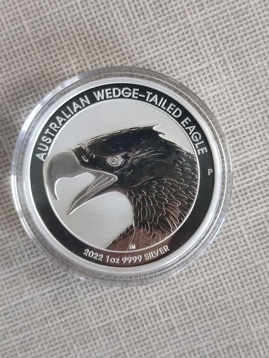 Сребърни монети от 1 тройунция 999 чисто сребро