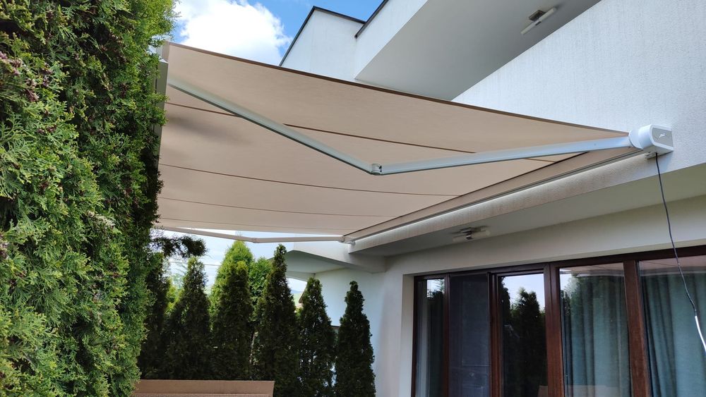 Copertine/Marchize retractabile. Casetate, Simple, Verticale, Zip