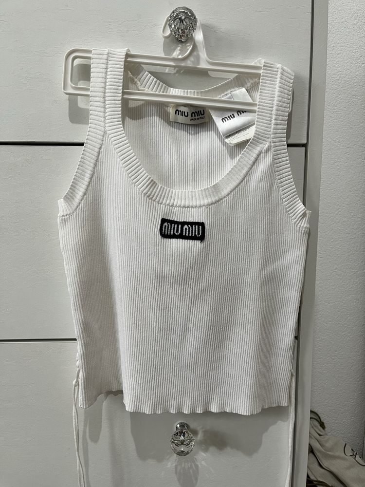 Miu miu tank top / топ / потник