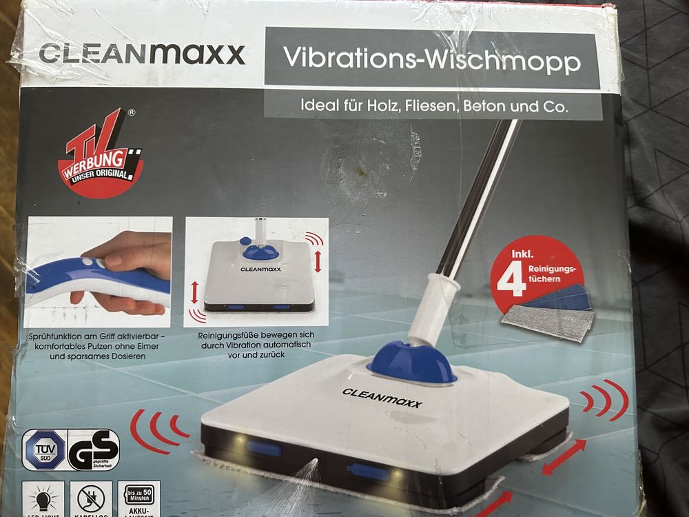 Clean MAXX Vibrations Wischmopp