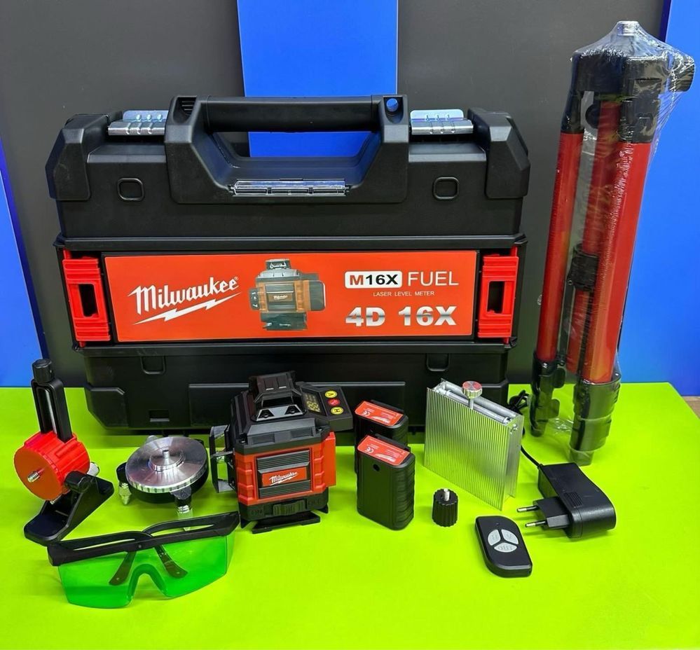 Новый лазерный уровень 4D 360 urvin uroven