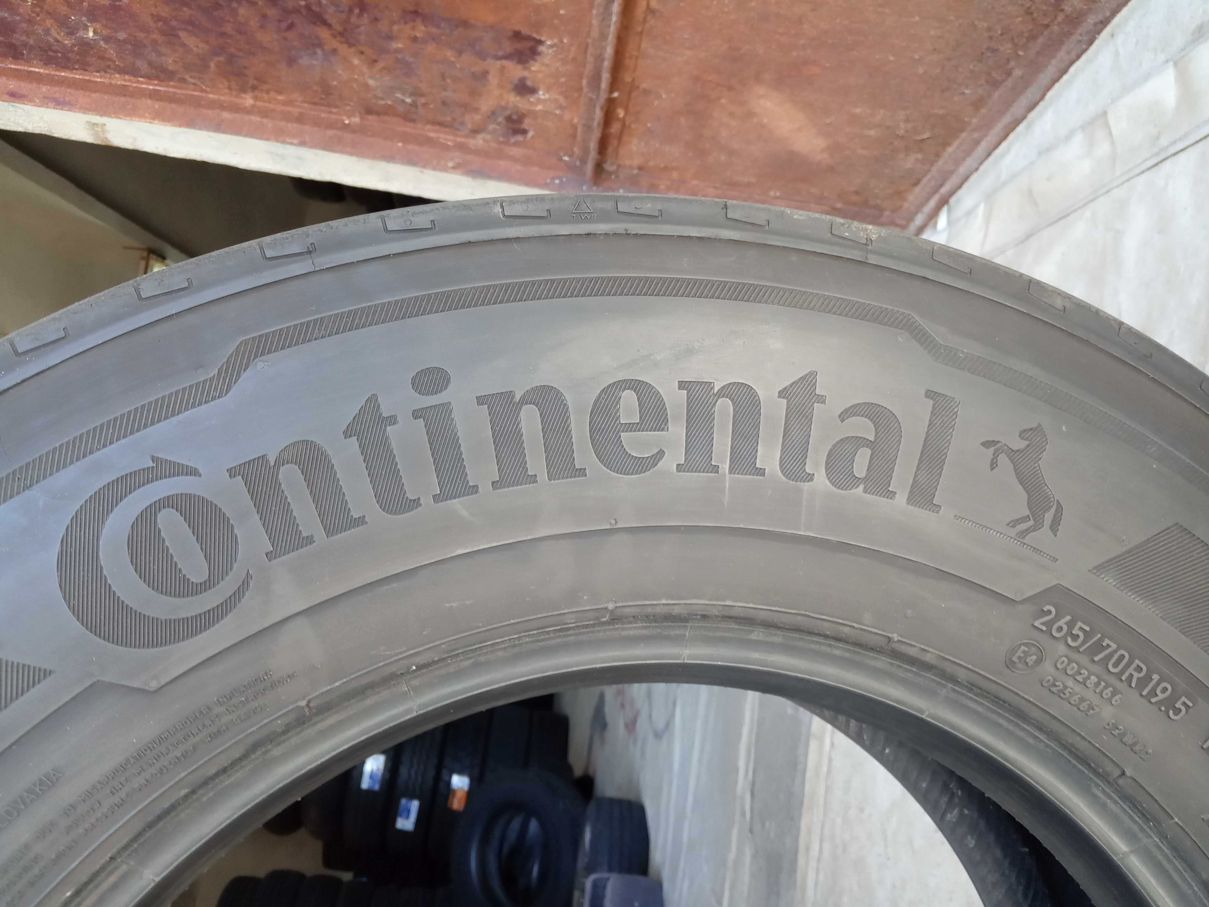 2 товарни гуми 265/70R19.5 Continental Hybrid HS3 140/138M DOT2023