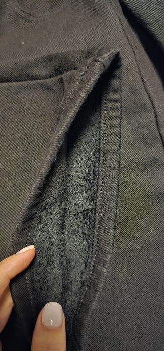 Дебели ватирани дънки, размер S-M