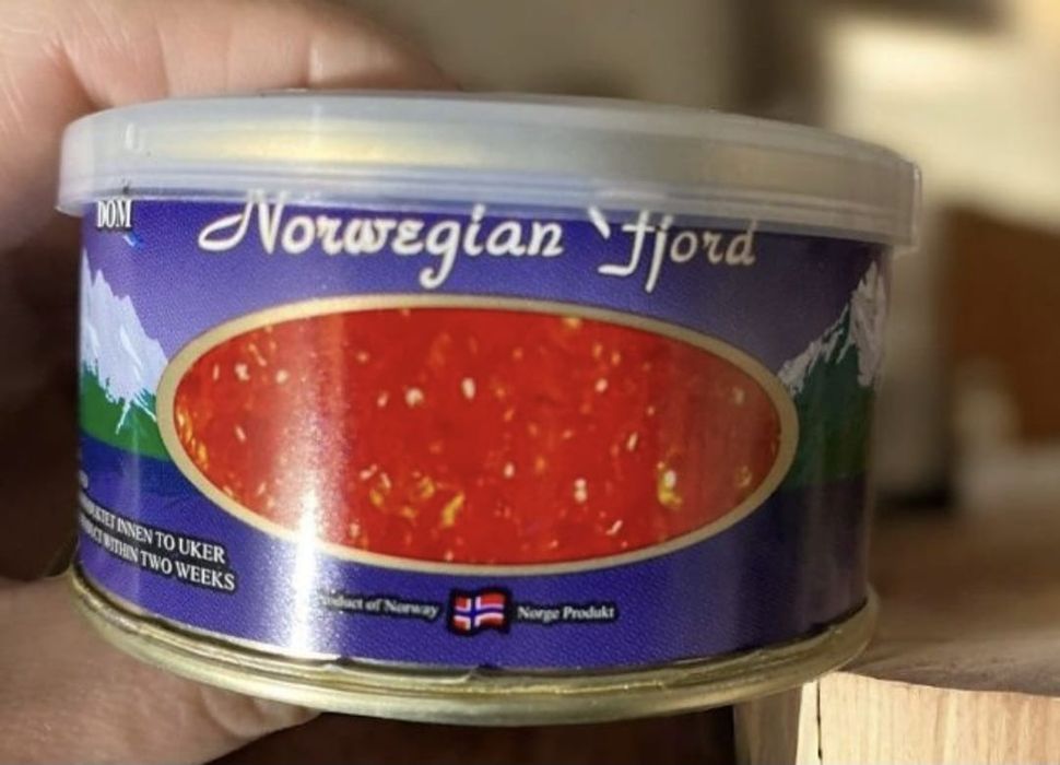 Icre roșie, imitație