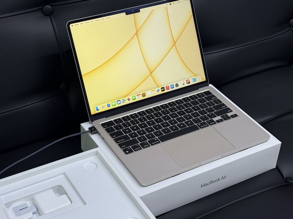 MacBook Air M3 SSD512GB/Apple MacBook Air M3 8/512GB емкость 100%