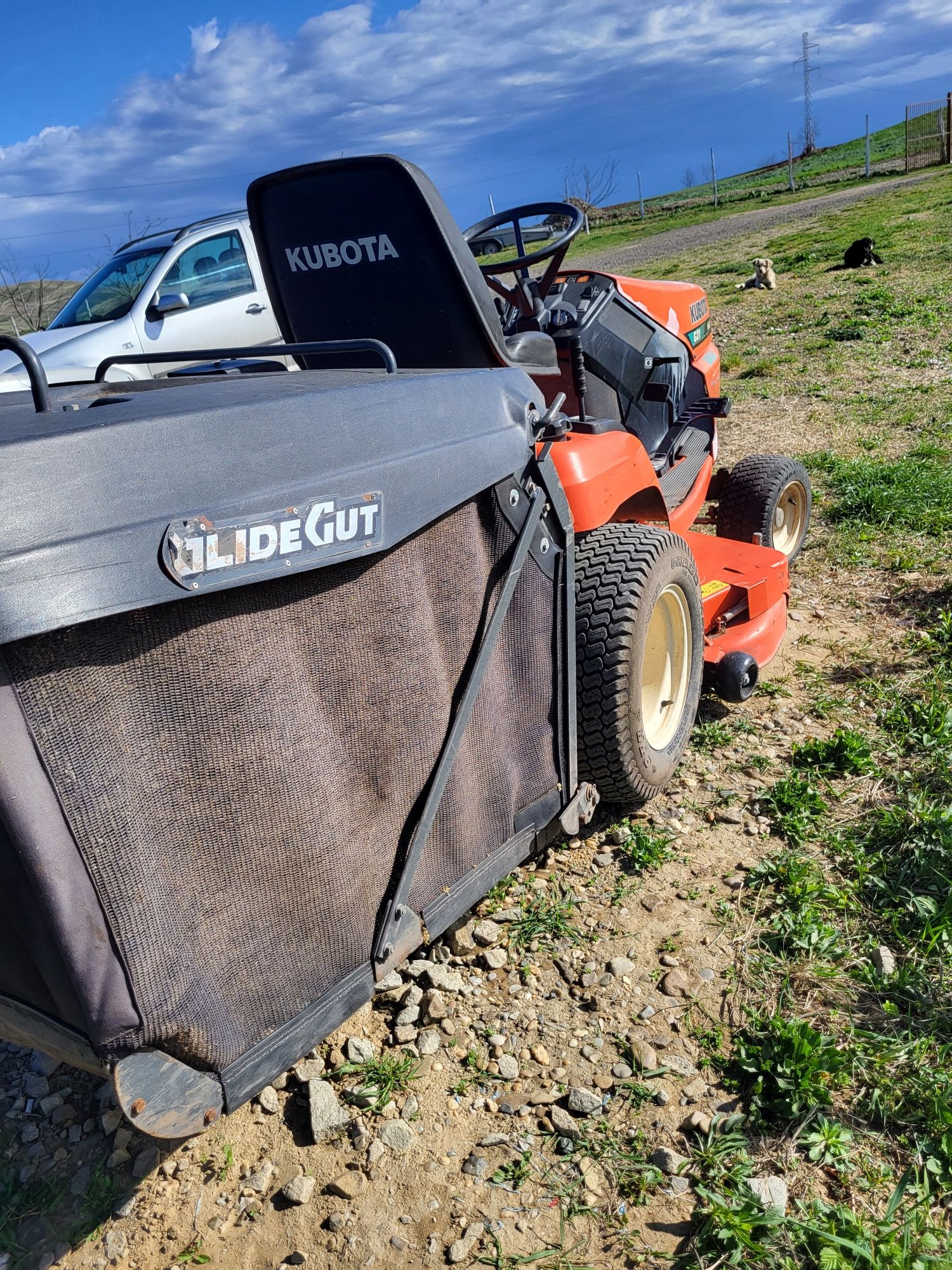 Tractor de tuns iarbă Kubota G 21 diesel