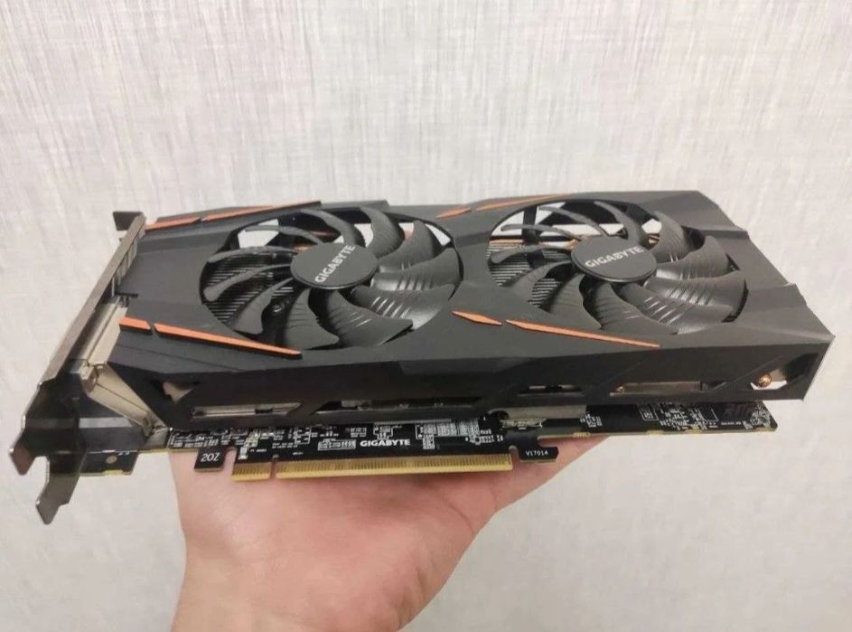 Видеокарта RX480 4GB gigabite В отличном состоянии