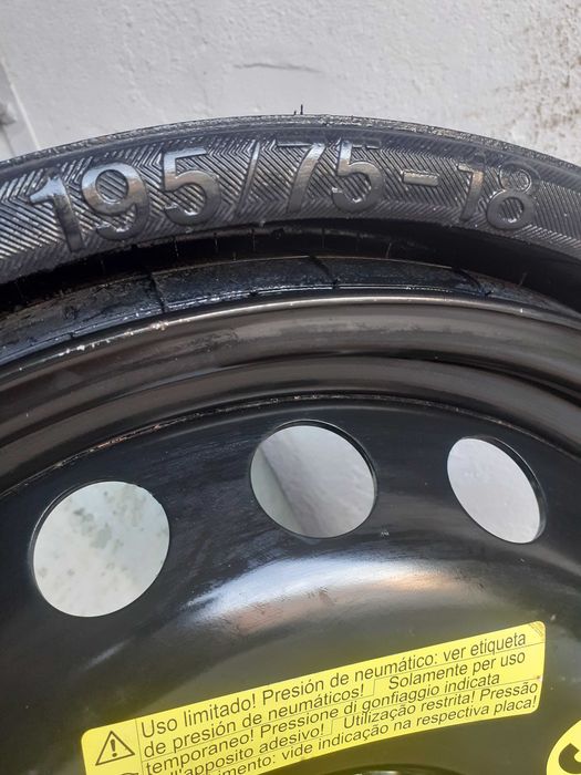 Roata rezerva SLIM AUDI Q5,      195/75 R18