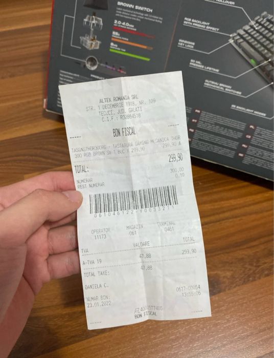 Genesis Keyboard Thor300 Rgb