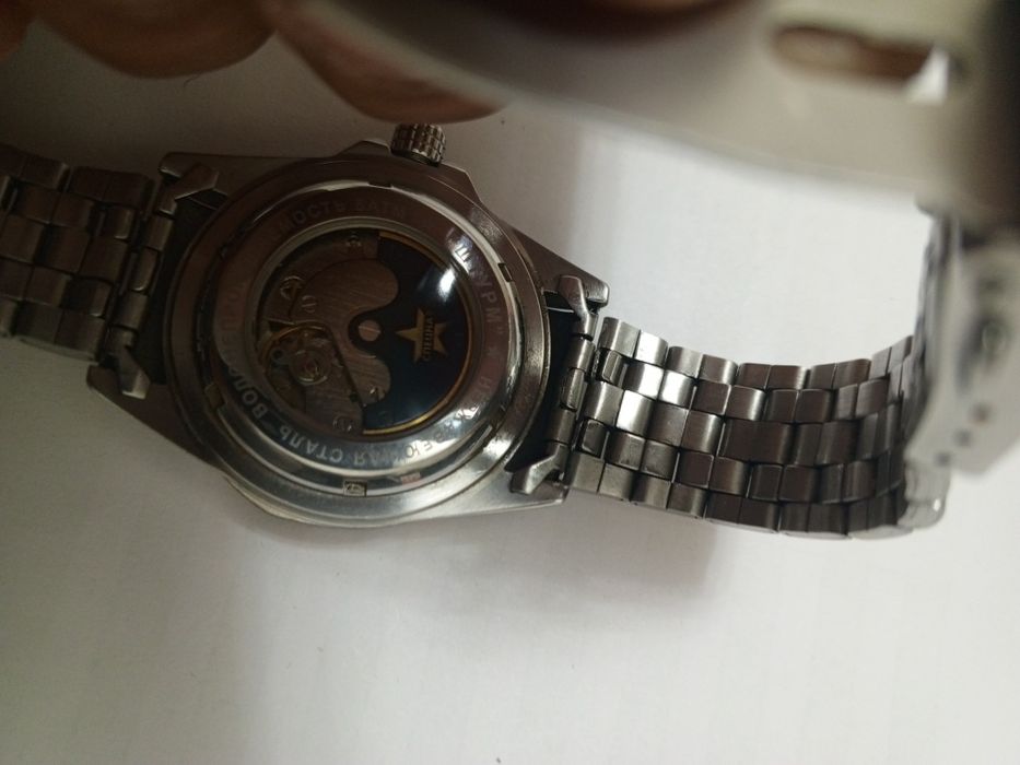 Часы механические с автоподзаводом. Спецназ штурм