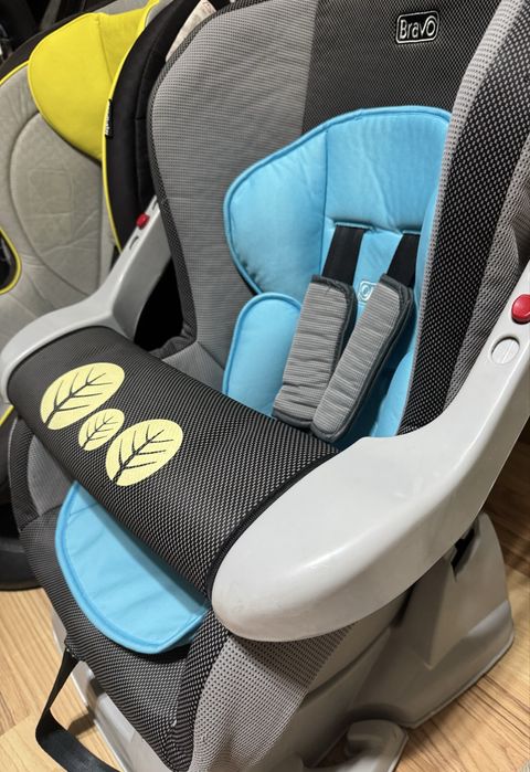 Автокресло с рождения до 18 кг, с бампером