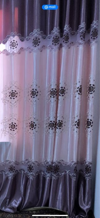 Шторы нарядные с люверсами