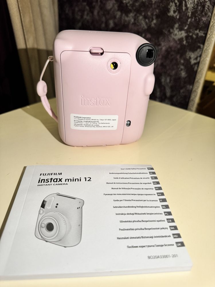 Instax 12 mini новый