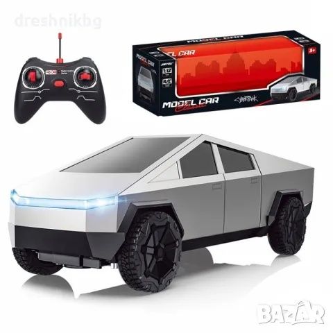 Нова Количка подарък за момче дете тесла tesla дистанционно кола 1:12