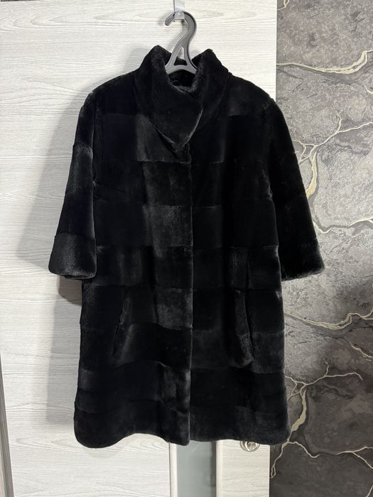 Шуба из стриженой норки