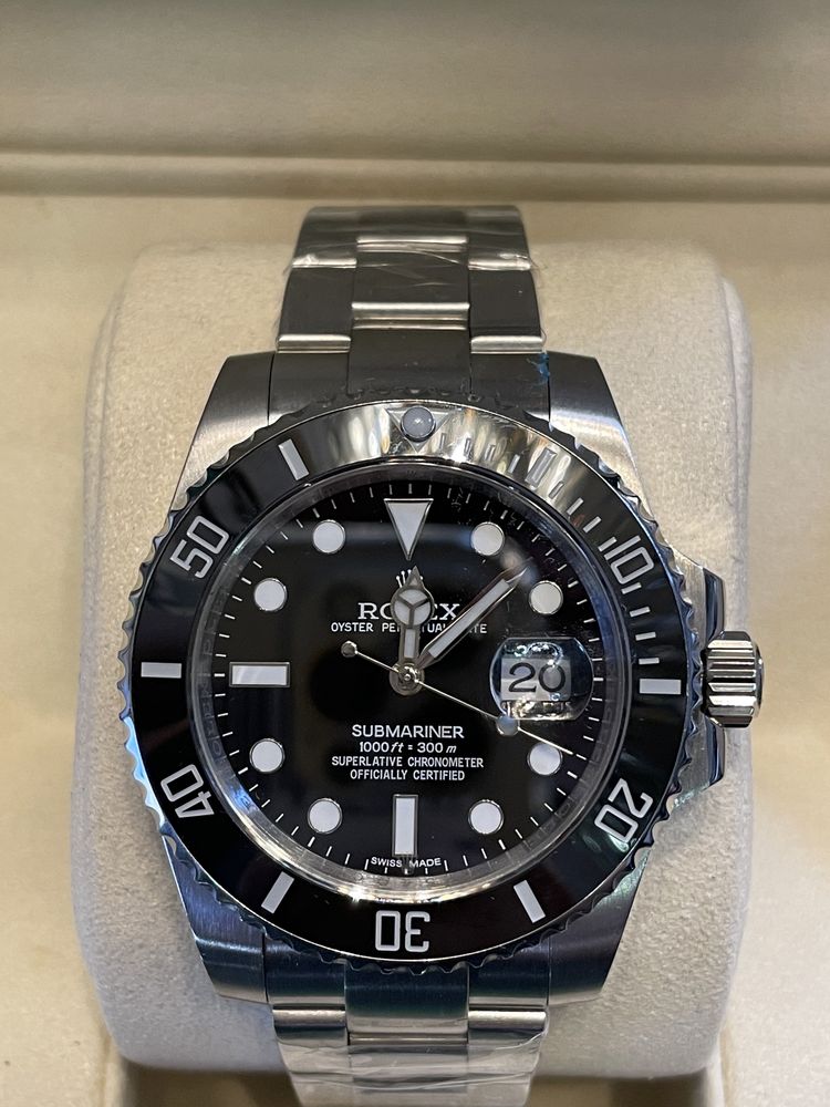 Rolex Submariner Date black dial 41 mm