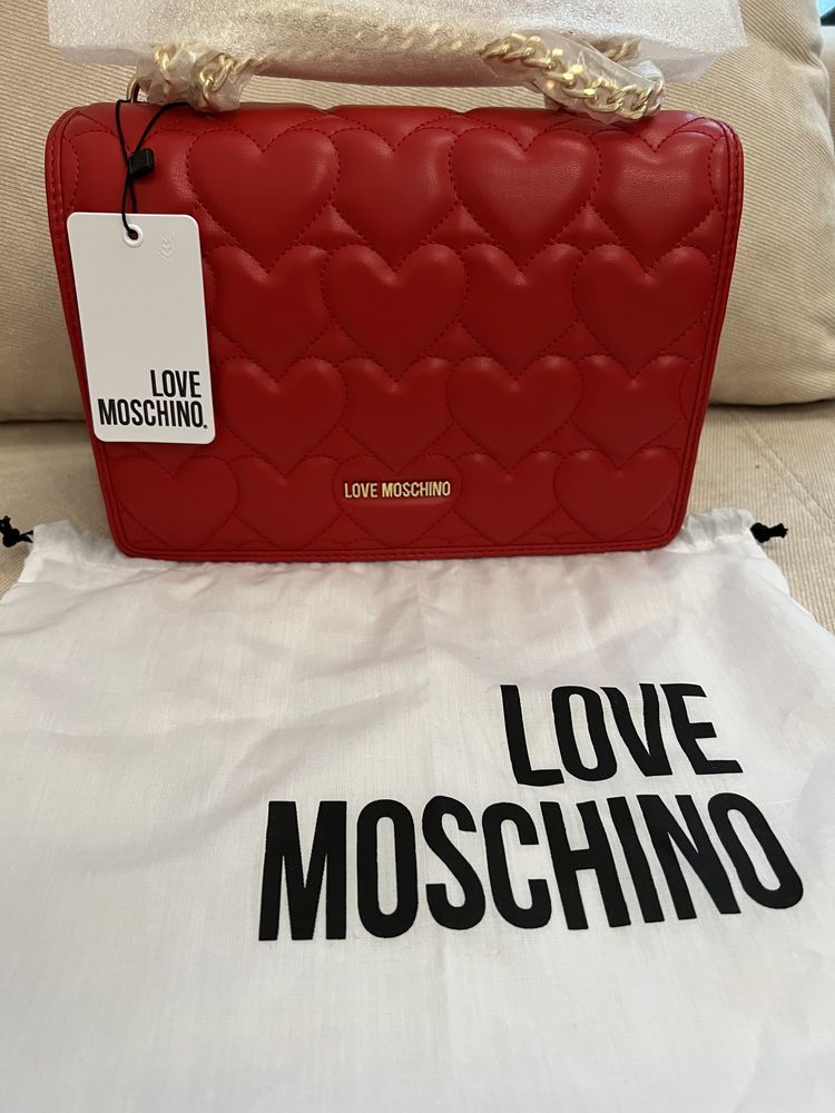 Moschino Borsa pu Rosso