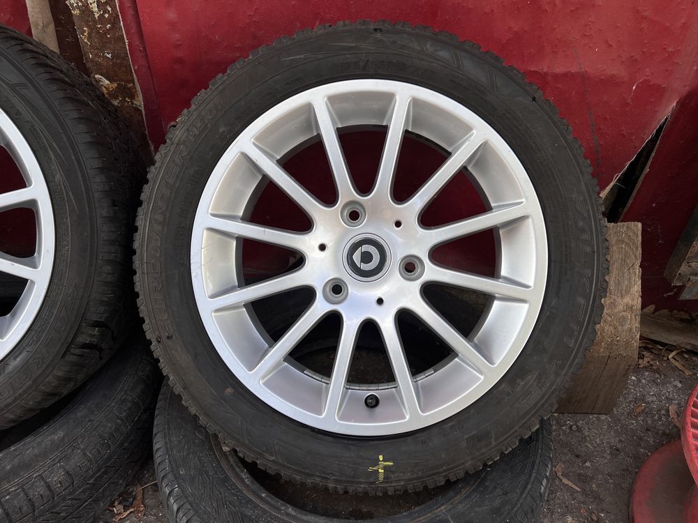 15” 4.5j ET23.5/5.5j ET25 Оригинални Алуминиеви джанти за Smart fortwo