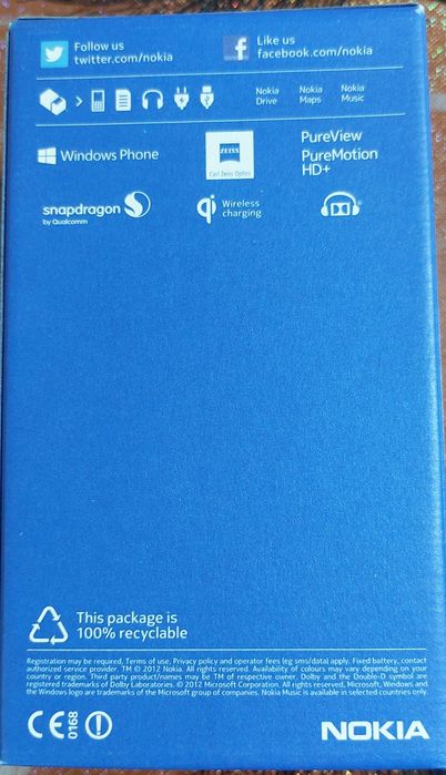 Nokia Lumia 920 бял