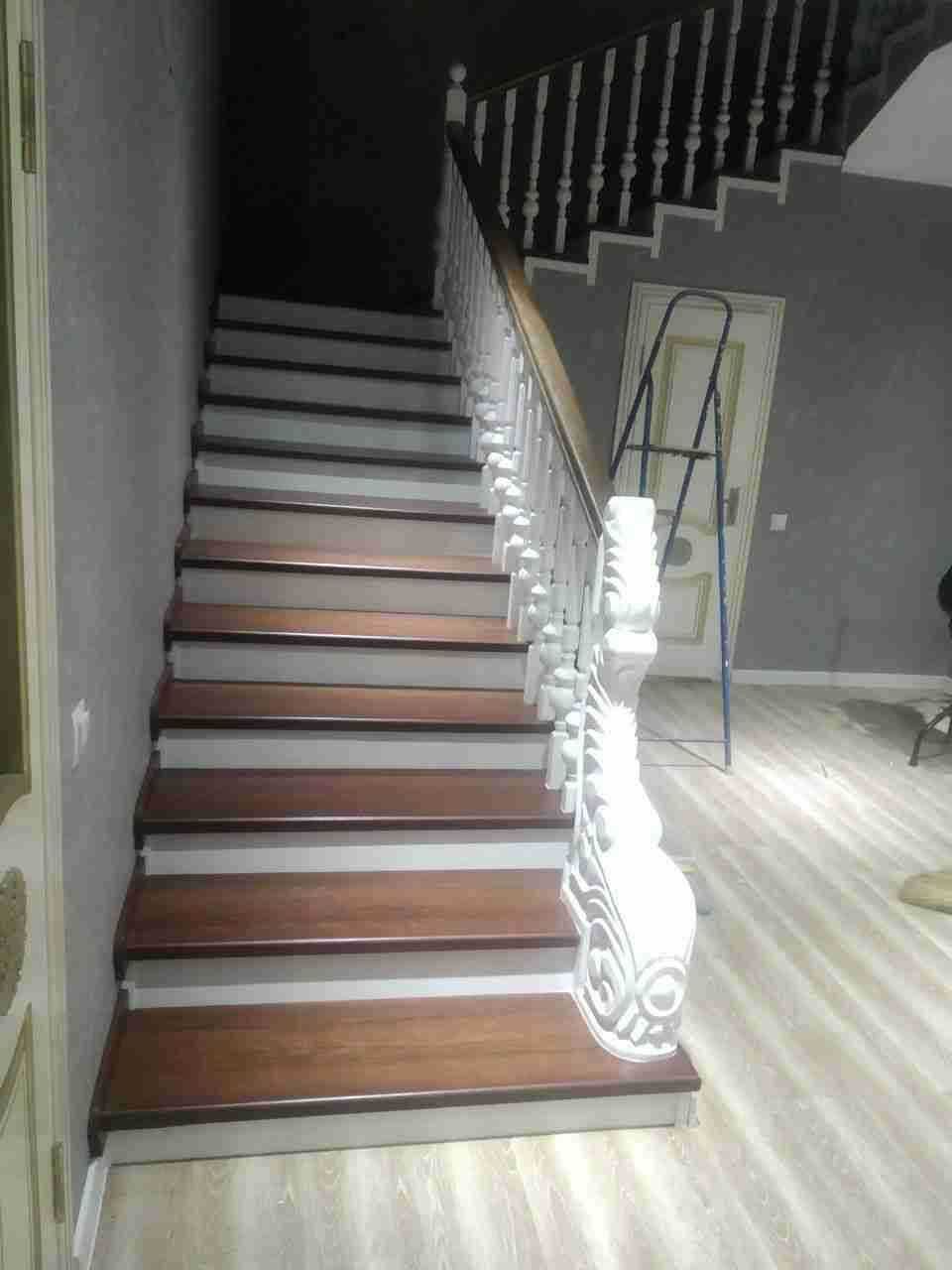 Деревянные лестницы в Ташкенте цена зина мдф винтовая лестница