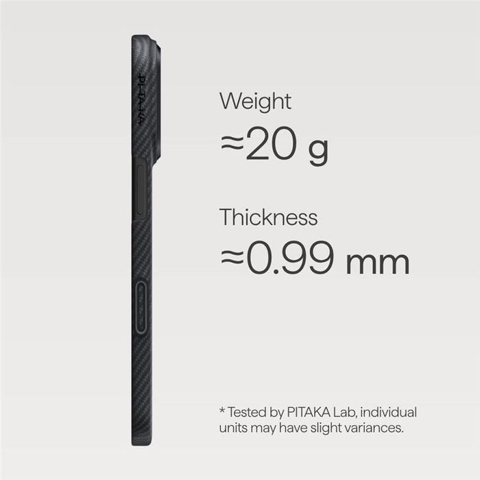 Magsafe Калъф за iPhone 17 Pro/Max, PITAKA Ultra Slim