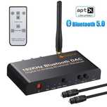 Цифрово аналогов аудио конвертор DAC/ДАК с Bluetooth/блутут и дистанц.