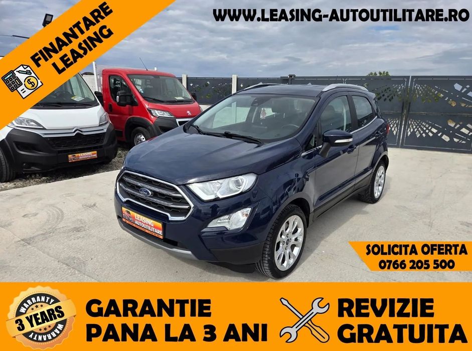 Ford EcoSport An2021/118000Km/Leasing/Garantie pana la 3 ani fara limita Km
