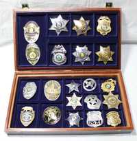 Colectie 21 insigne insigna politie replica America US - GODE