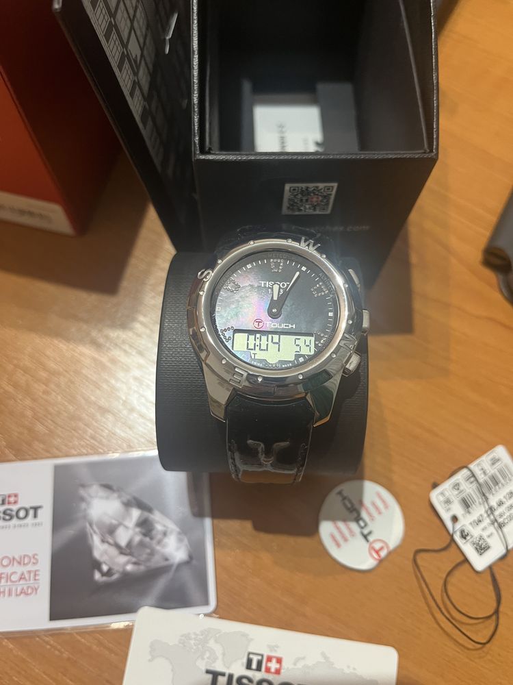 Ceas Tissot  t-touch ii diamonds