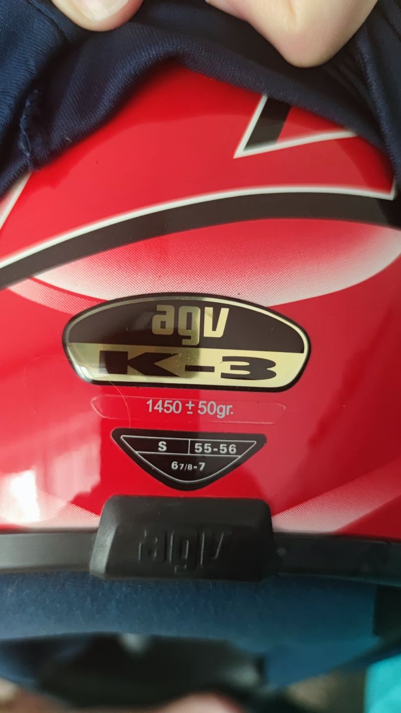 Casca moto AGV K-3, mărime S, 55-56