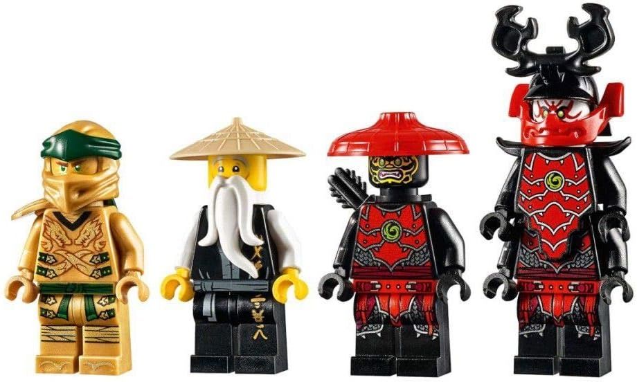 LEGO 71702 NINJAGO Legacy Golden Mech Action Figure with Lloyd, Wu and