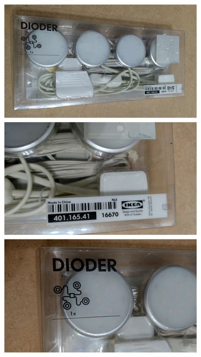 14 buc Lumini Ikea LED Spot Lampa Aplica Veioza ...