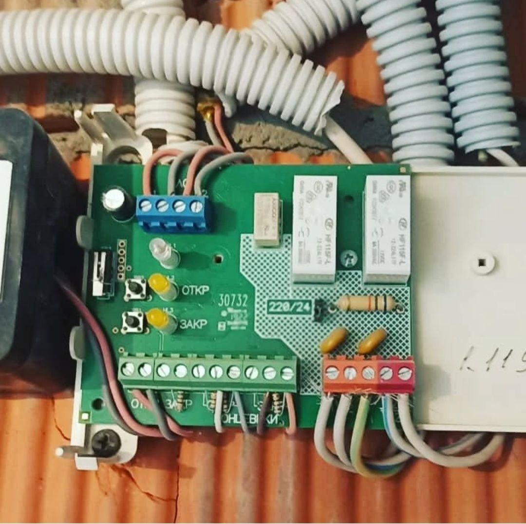 Elektr xizmati segnalzatsya kamera ustanofka VRU TERAMIZA