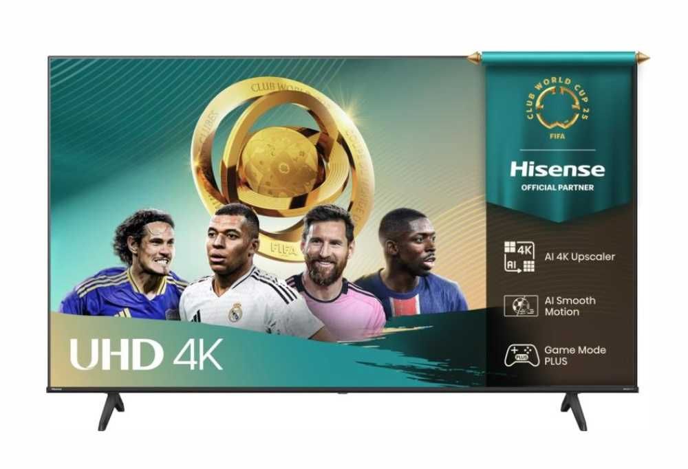 Нов телевизор Hisense 50" A6Q, 4K Ultra HD 3840x2160, DLED,