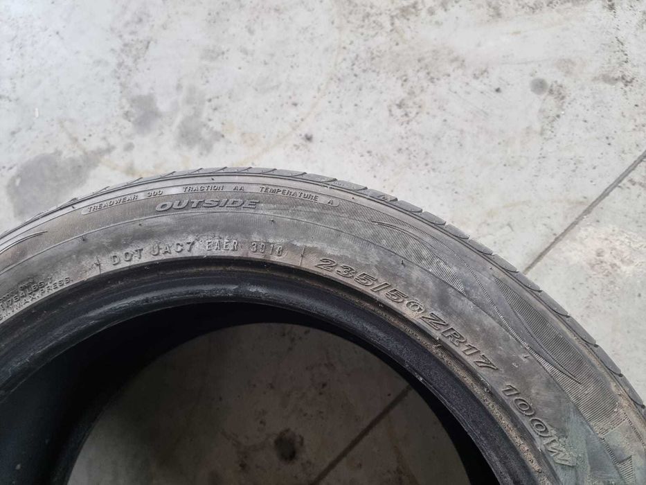 Set 2 Anvelope de VARA 235.50.17 'Nexen' ; stare foarte buna