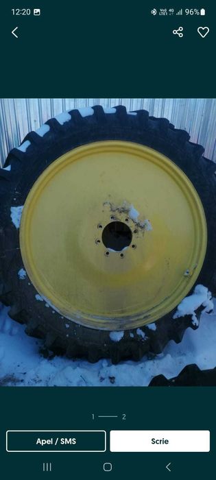 Roti tractor înguste