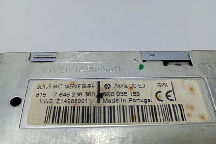 Radio casetofon  6X0035153 Volkswagen VW Bora prima generatie seria