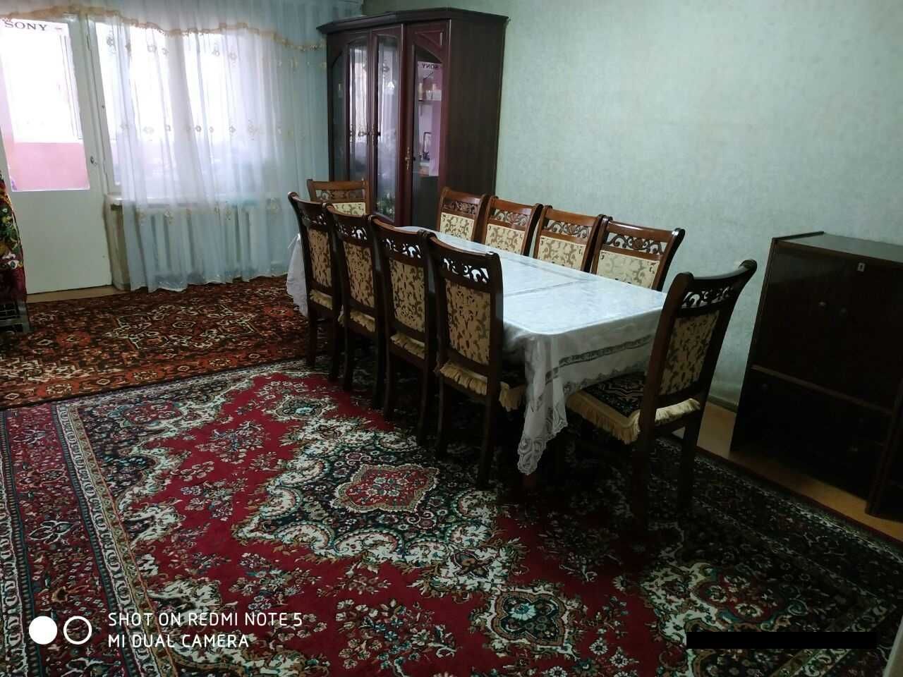 3-ком. кирпич, перед на 4х-ком. Балкон 2 на 4 Чиланзар-2 (Торг.центр)
