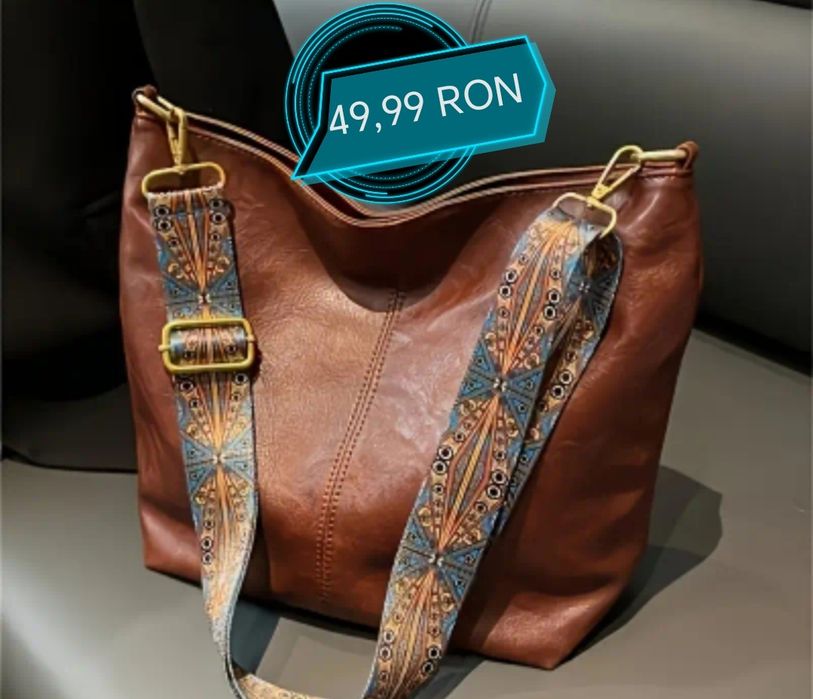 Geanta dama noua sigilata 28x24 cm