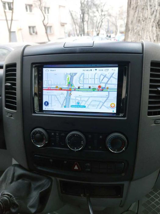 Navigatie GPS Android 14 Mercedes Sprinter VW Crafter Vito Viano