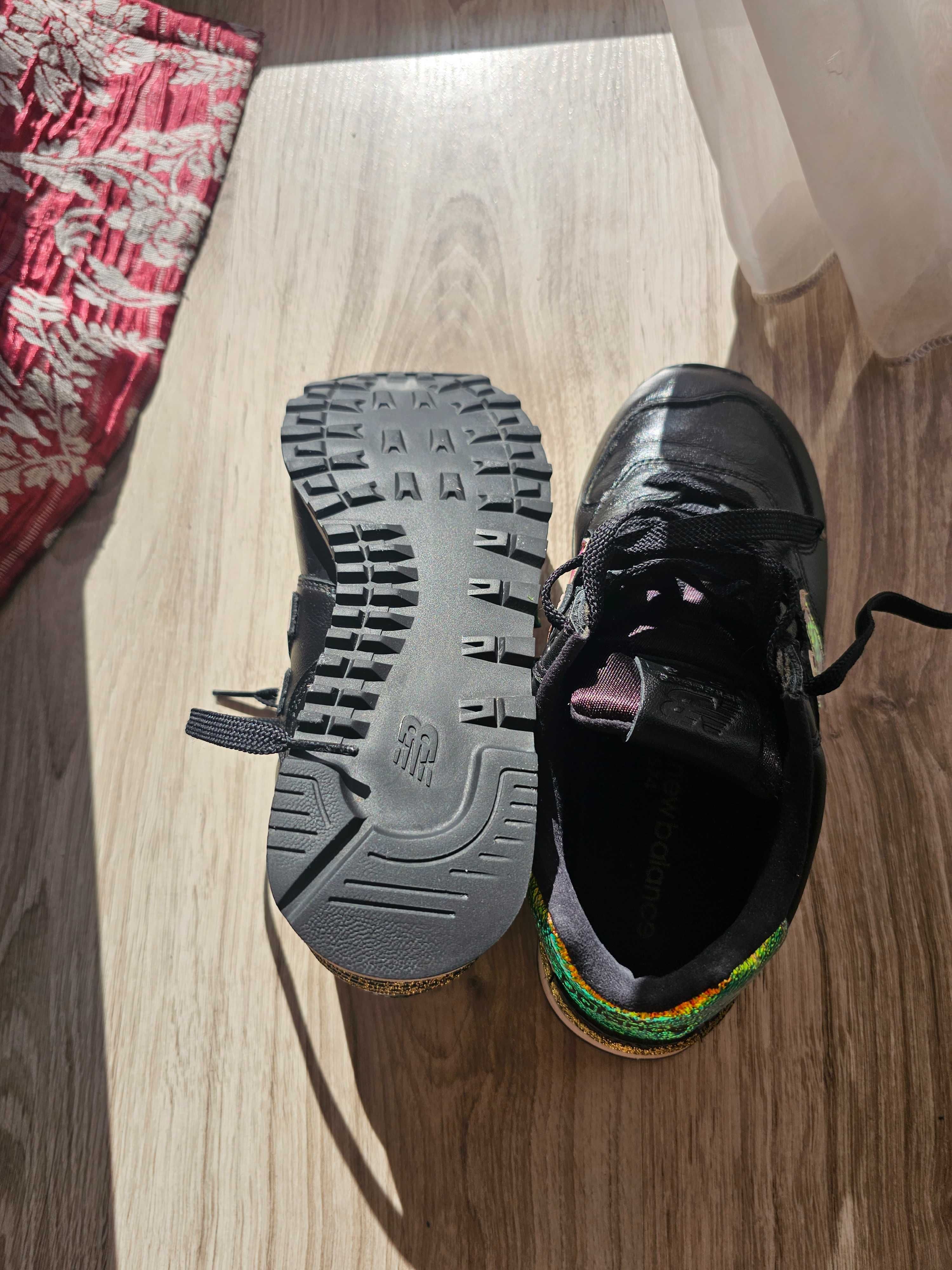 Кожени маратонки New Balance. р. 37 23,5 см