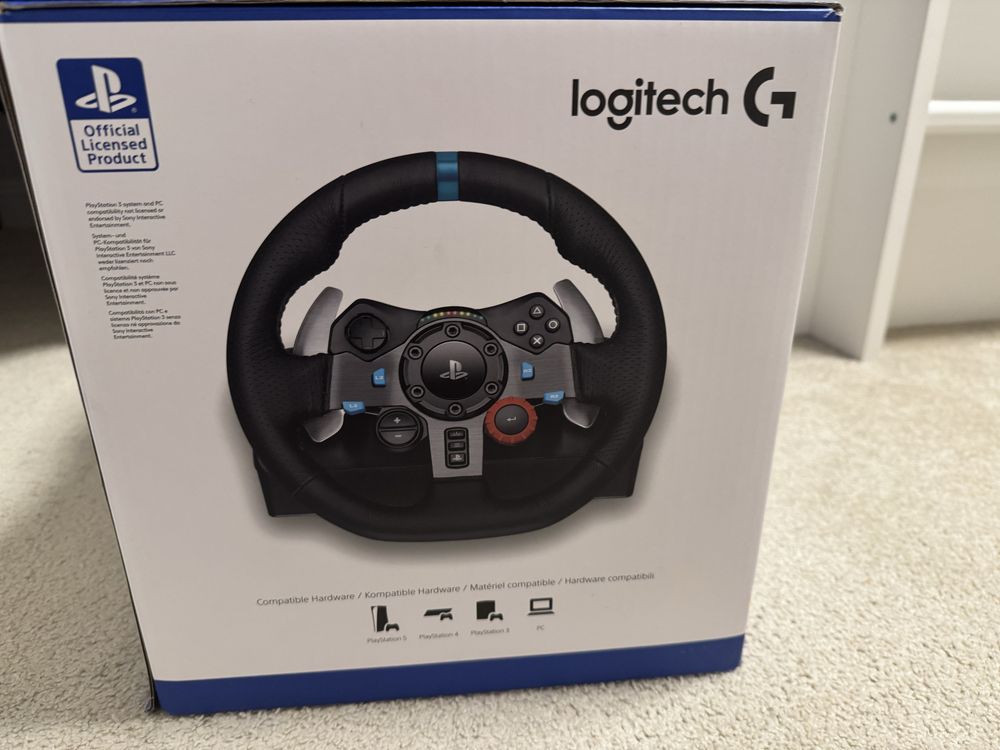 Комплект волан logitech g29 и педали в гаранция