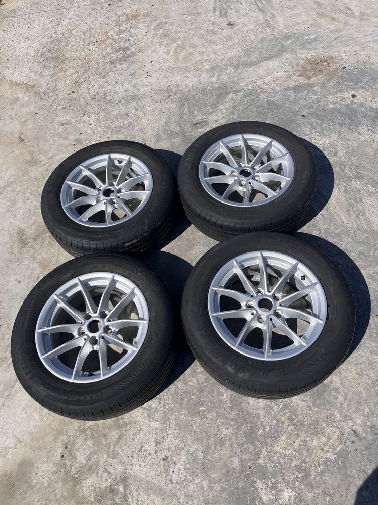 Anvelope 205 60  R16 cu jante 5x112  BMW si Volkswagen