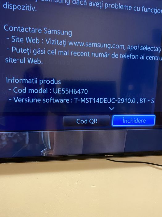 Televizor smart Model UE55H6P70